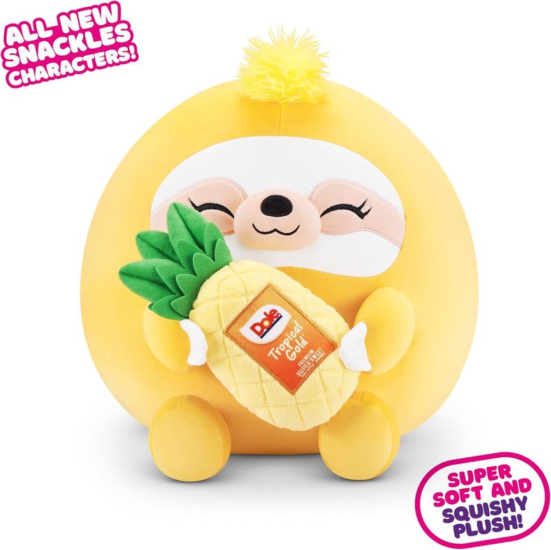 ZURU - Snackles Series 2 - Sloth & Dole 14 Inch Plush