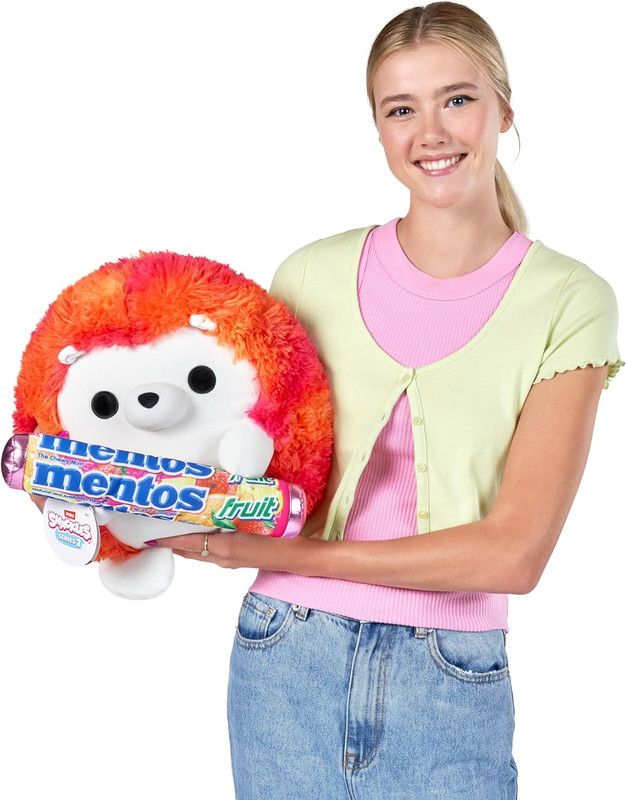 ZURU - Snackles Series 2 - Hedgehog & Mentos 16 Inch Plush