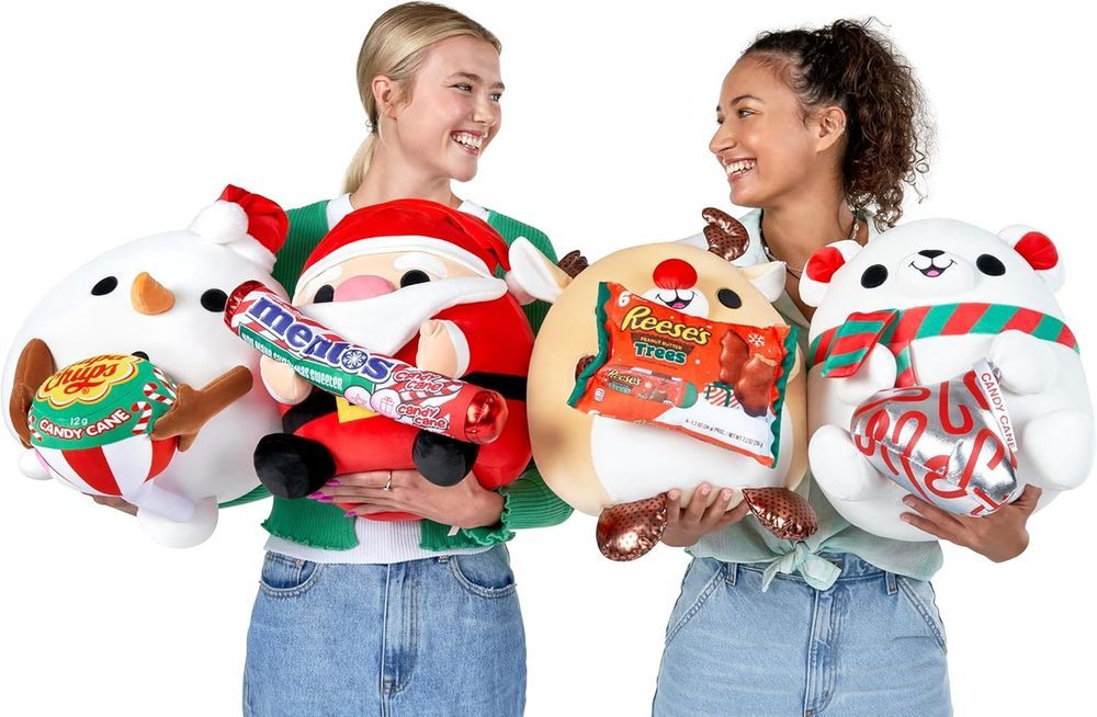 ZURU - Snackles Christmas - Snowman & Chupachups 14 Inch Plush