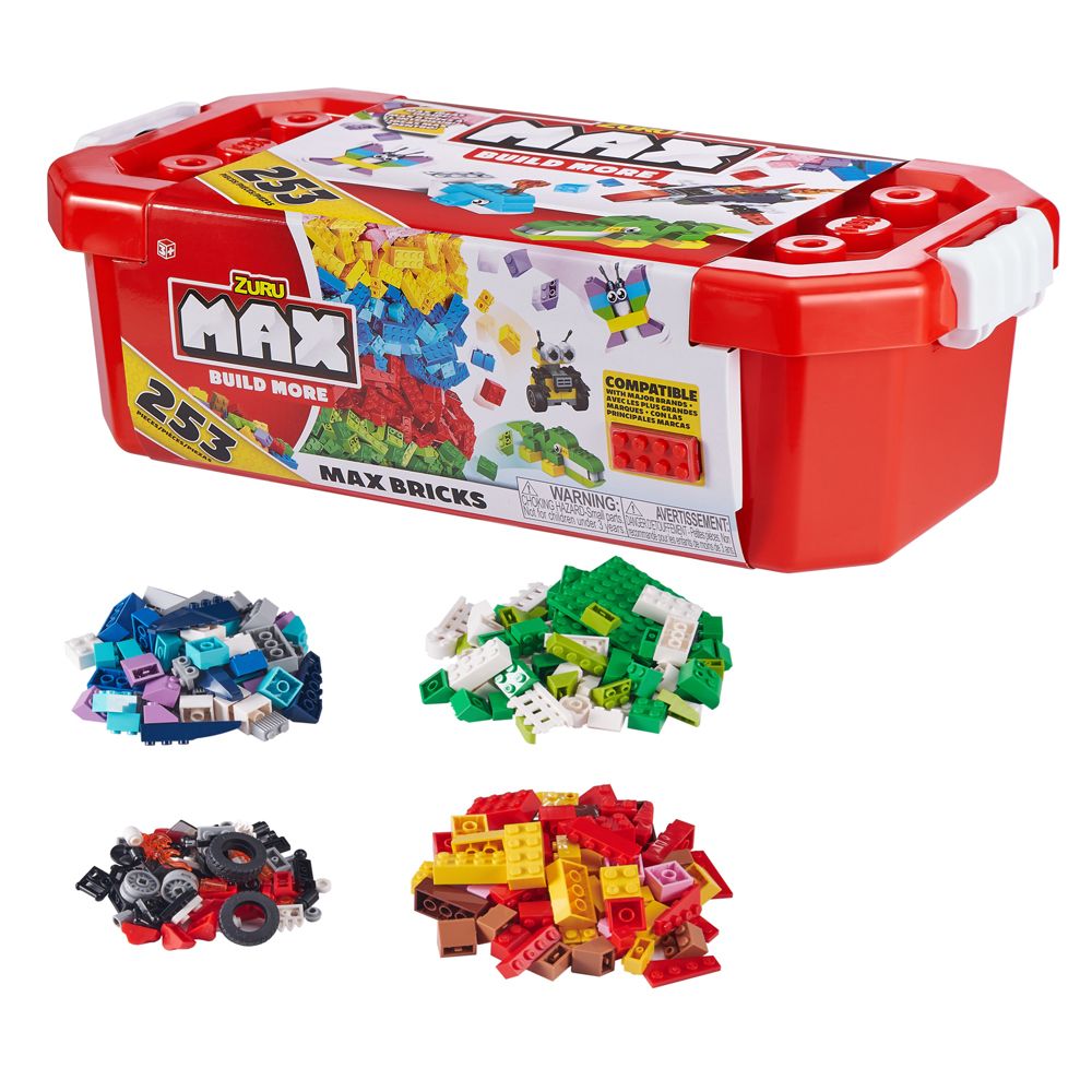 Zuru Max Build More - "Max Bricks" Toy 253pcs