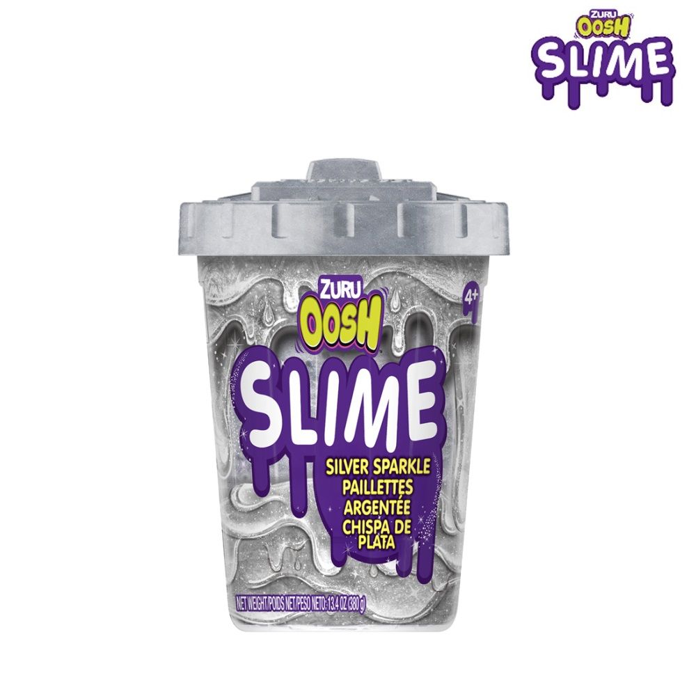 ZURU - OoSH SLIME Series 4 - 380g - Silver Sparkle