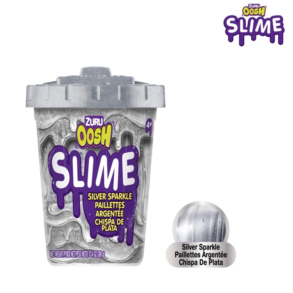 ZURU - OoSH SLIME Series 4 - 380g - Silver Sparkle