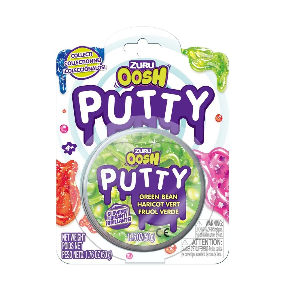 ZURU - OoSH PUTTY SLIME Series 4 - 50g - Green Bean