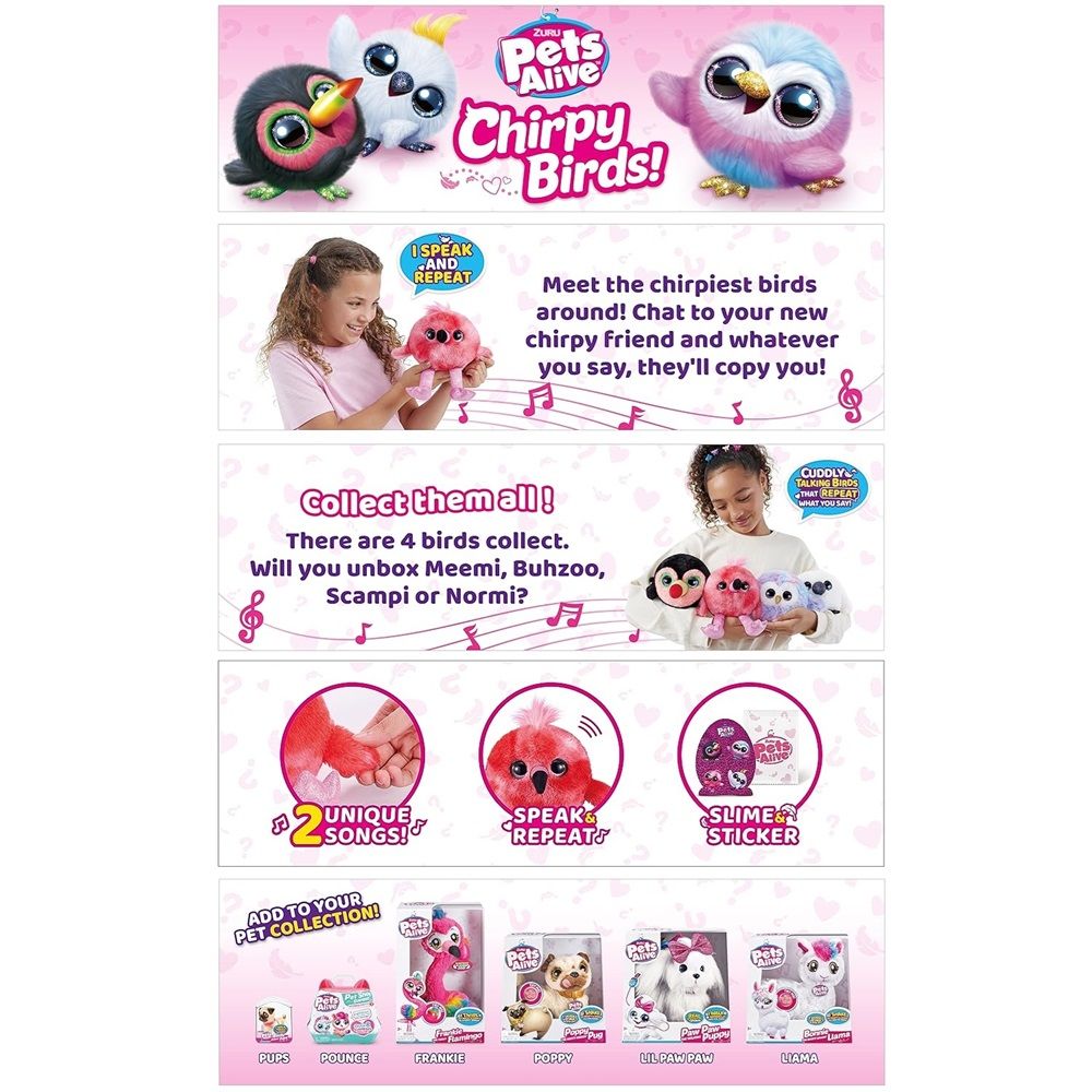 Zuru - Pets Alive "Chirpy Birds" Series 1 - Surprise Egg