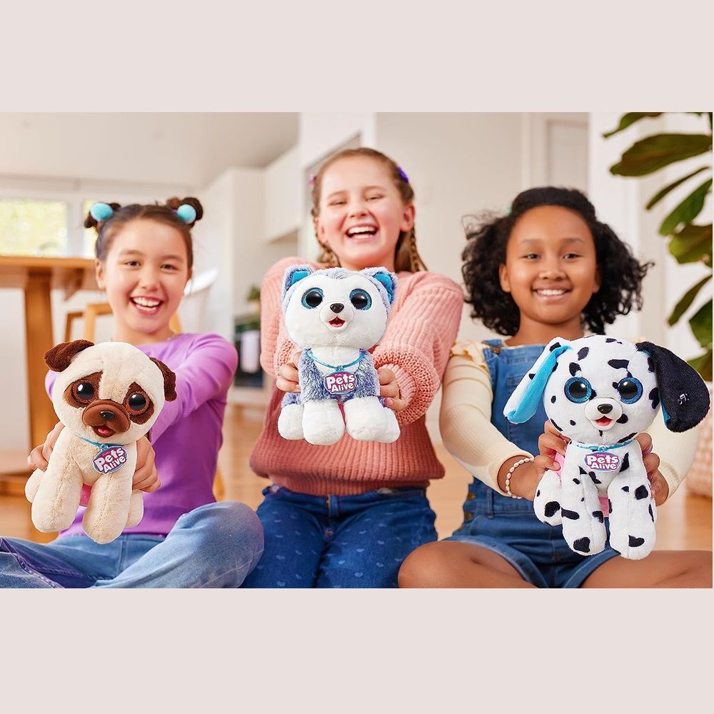 Zuru - Pets Alive Pooping Puppies Series 1 - Interactive Plush Toys - Dalmatian