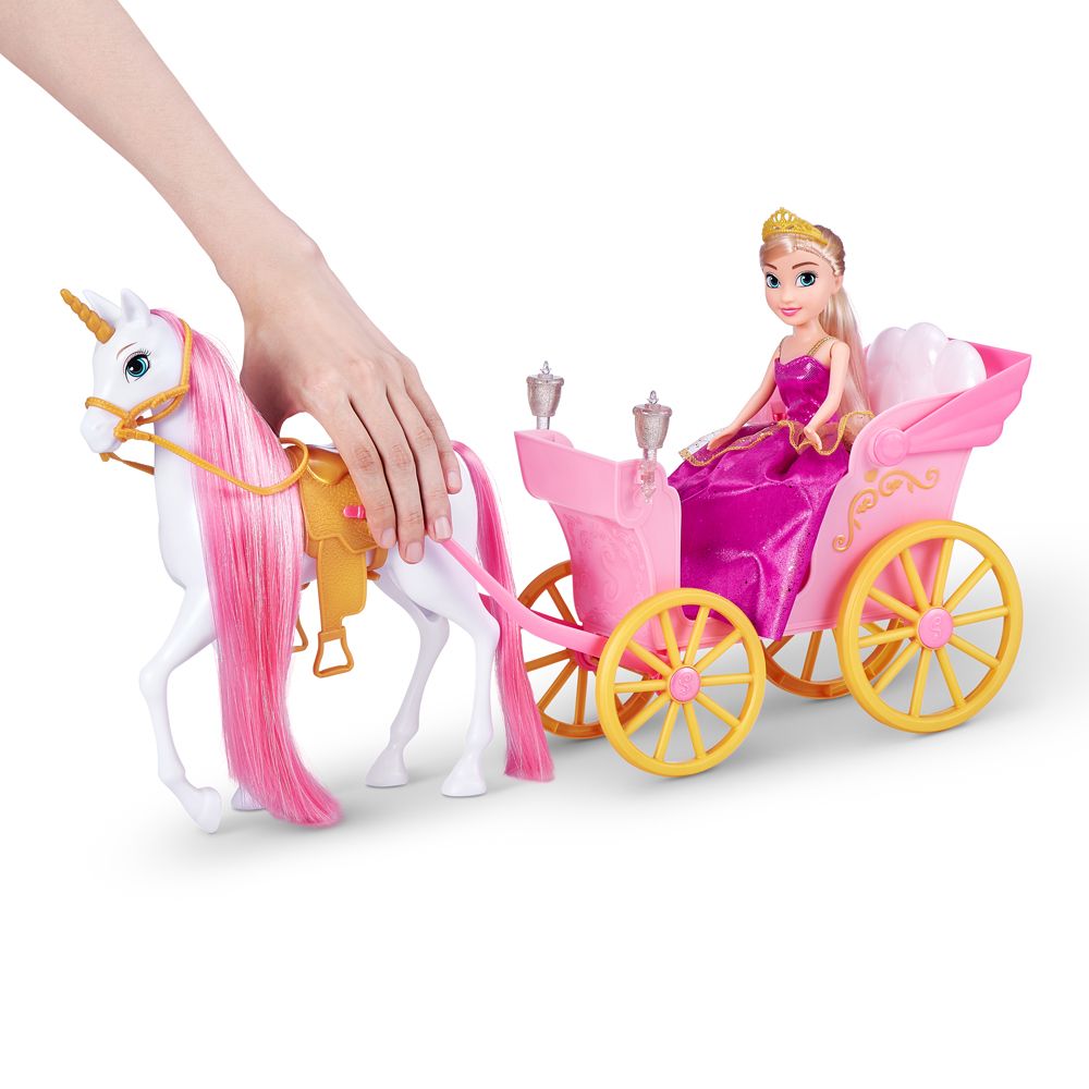 Zuru - Sparkle Girlz Princess Horse & Carriage - Set 10.5"