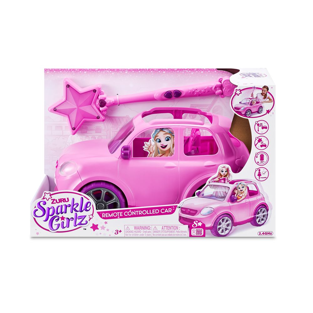 Zuru - Sparkle Girlz Remote Controlled Car For Sparkle Dolls 10.5"