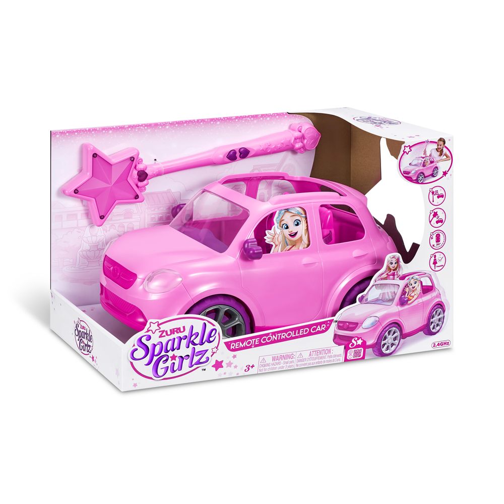 Zuru - Sparkle Girlz Remote Controlled Car For Sparkle Dolls 10.5"