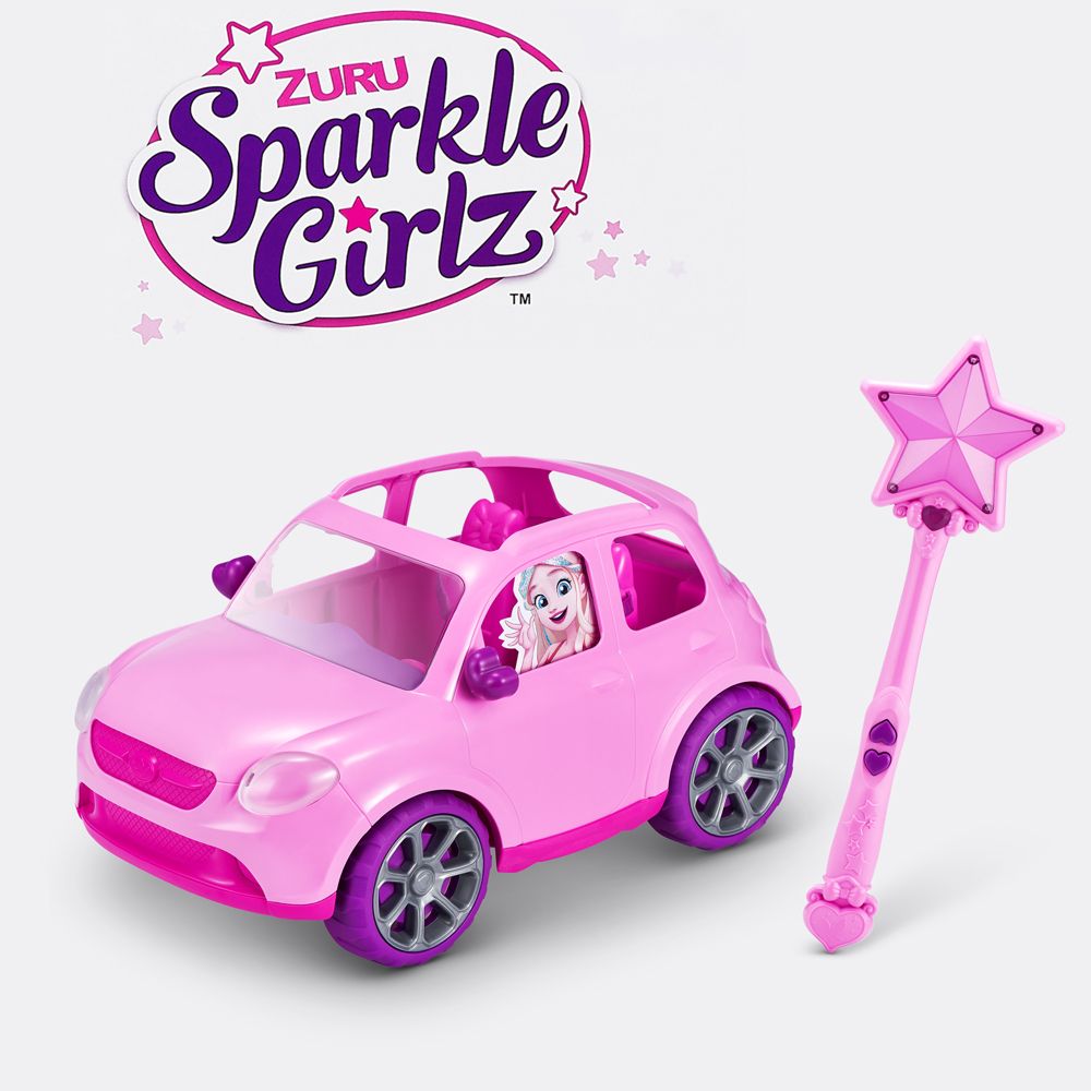 Zuru - Sparkle Girlz Remote Controlled Car For Sparkle Dolls 10.5"