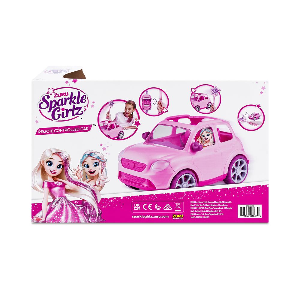 Zuru - Sparkle Girlz Remote Controlled Car For Sparkle Dolls 10.5"