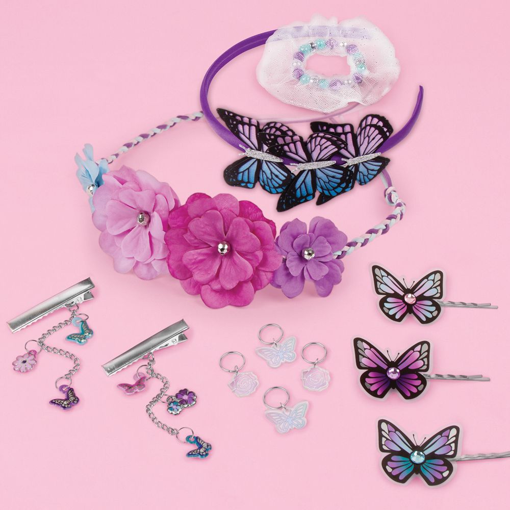 Make it Real - Crown Of Enchantment - DIY Hair Accessories Kit 73pcs