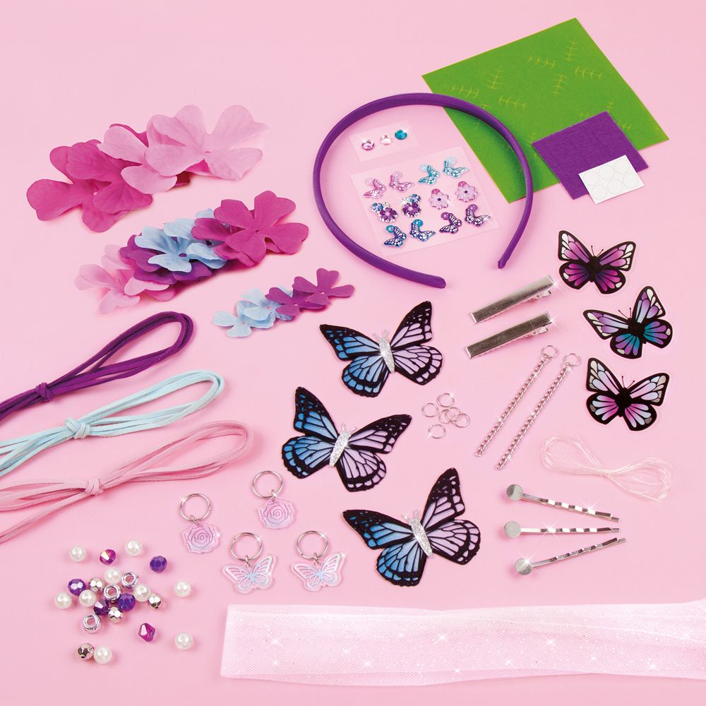 Make it Real - Crown Of Enchantment - DIY Hair Accessories Kit 73pcs