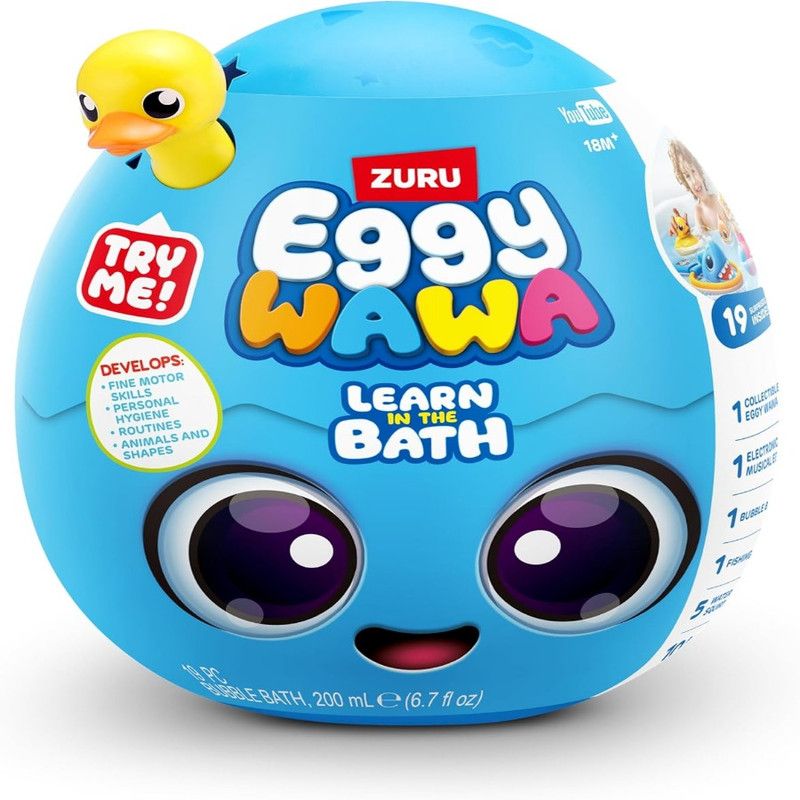 ZURU - Eggy Wawa Surprise Series 1 - Bathtime Surprise Egg Capsule