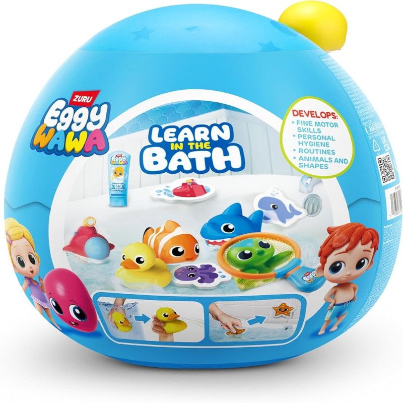 ZURU - Eggy Wawa Surprise Series 1 - Bathtime Surprise Egg Capsule