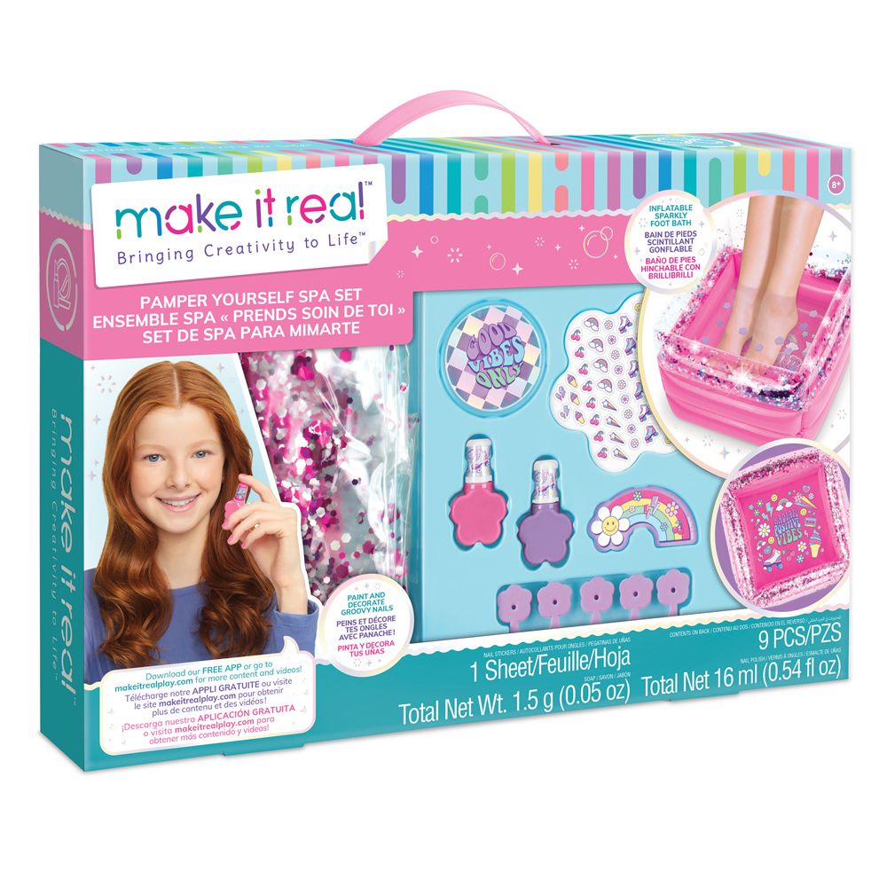 Make it Real - Pamper Yourself Spa Set - 9pcs