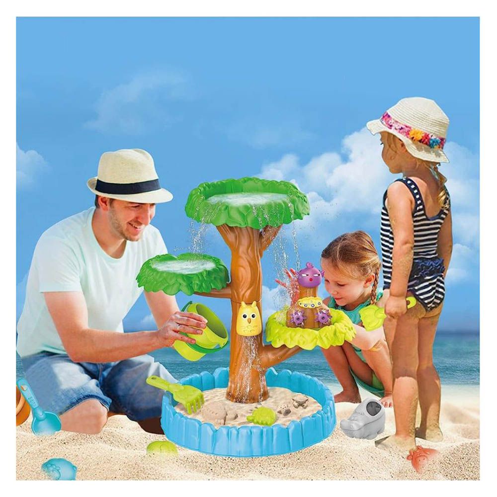 Paradiso Toys - Tree Activity Water And Sand Playset - 16 Pcs