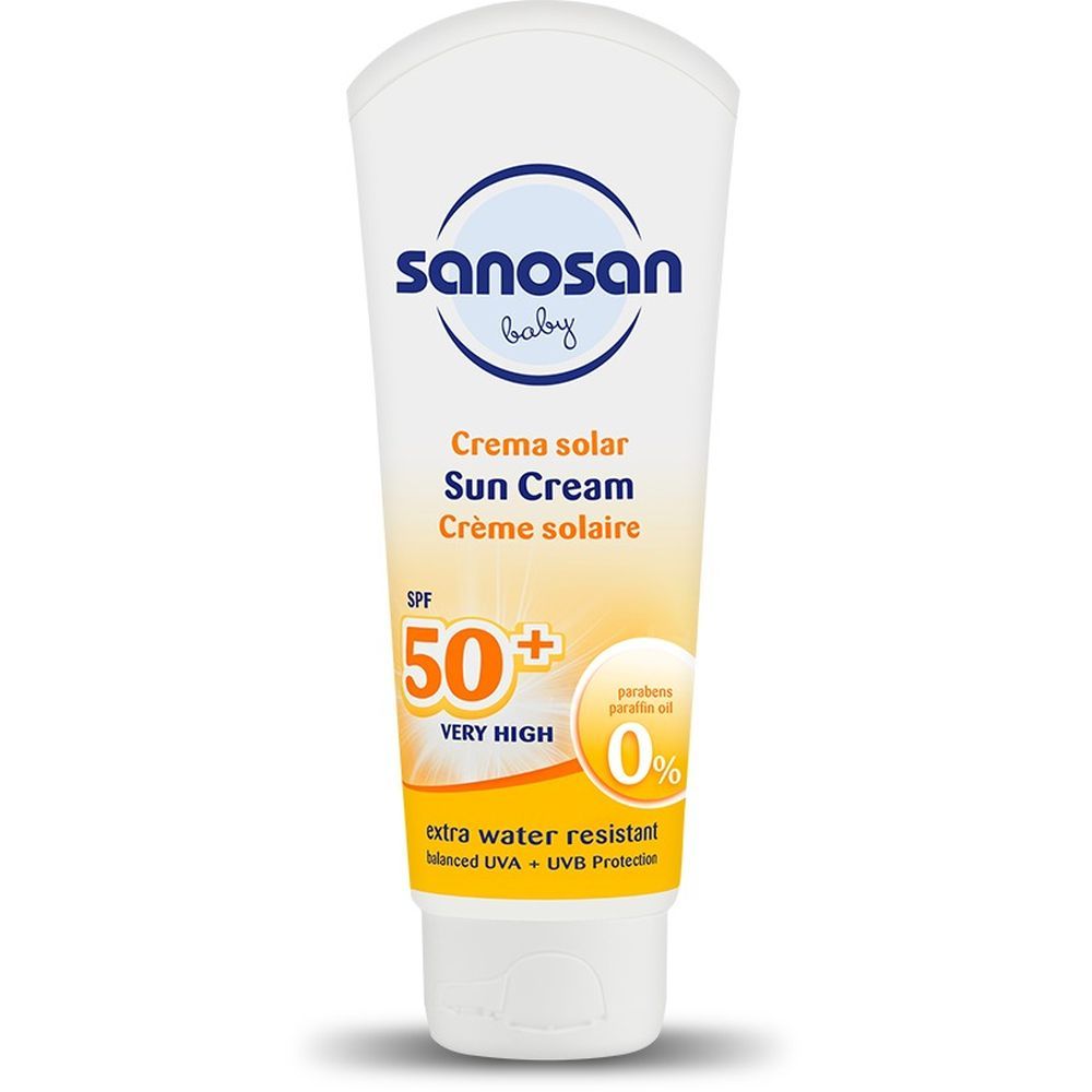 Sanosan - SPF 50+ Baby Sun Cream - 75 ml - Pack of 2