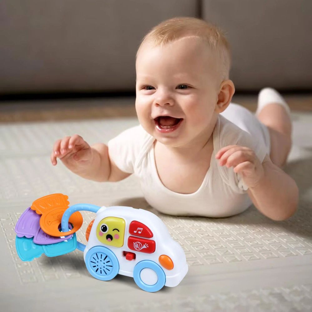 Little Angel - Baby Toys Fun Car With Music Light Cute Keys For Infants