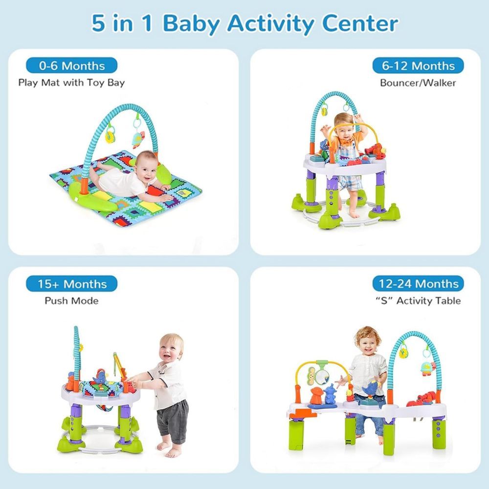 Little Angel - Baby Activity Center With Interactive Toys & Seat