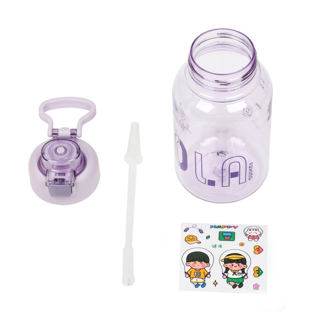 Little Angel - Kids Stylish Leakproof Water Bottle 830ml - Purple