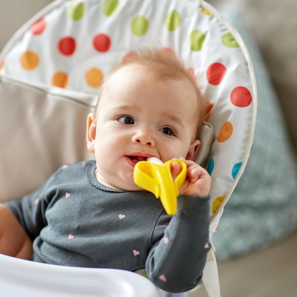 Little Angel - Baby Silicone Soft Teething Toy - Banana