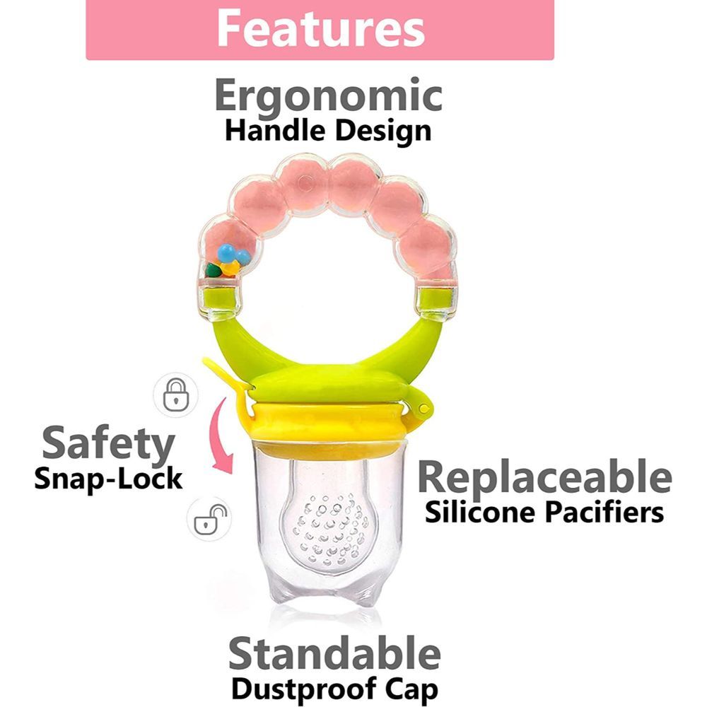 Little Angel - Baby Fruit Feeder Pacifier Teething Solution - Multicolor