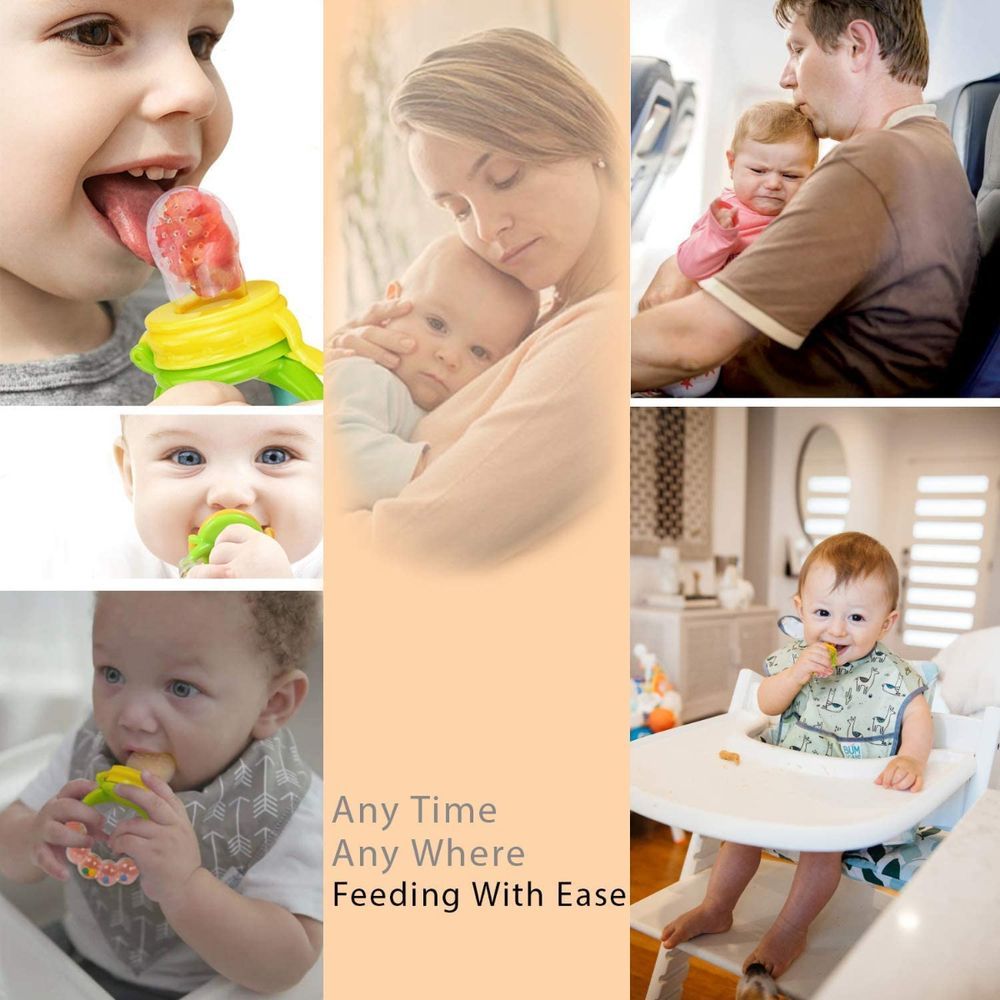 Little Angel - Baby Fruit Feeder Pacifier Teething Solution - Multicolor