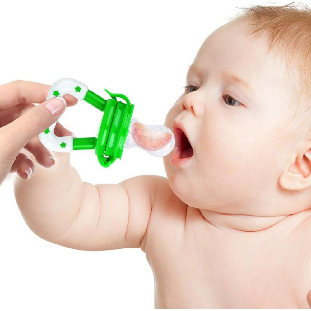 Little Angel - Baby Fruit Feeder Pacifier Teething Solution - Green