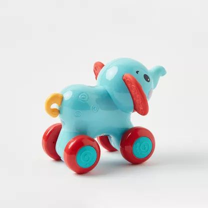 Goodway - Baby Toy Elephant Rolling Push And Pull Interactive Toy - Elephant