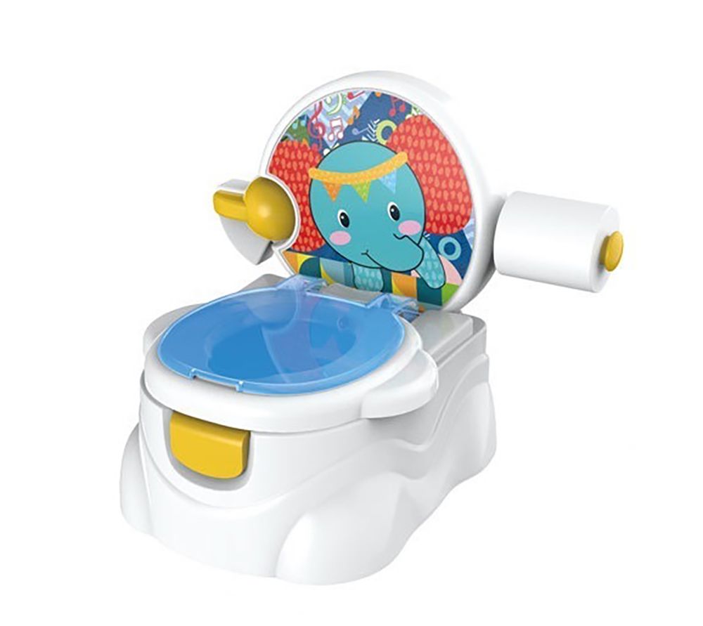 Little Angel - Baby Potty Seat Training Toilet Chair With Lid - Blue