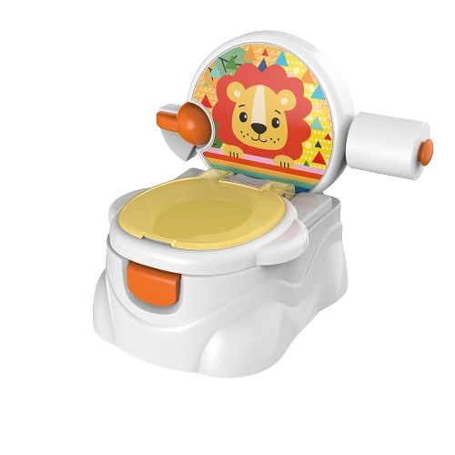 Little Angel - Baby Potty Seat Training Toilet Chair With Lid - Yellow