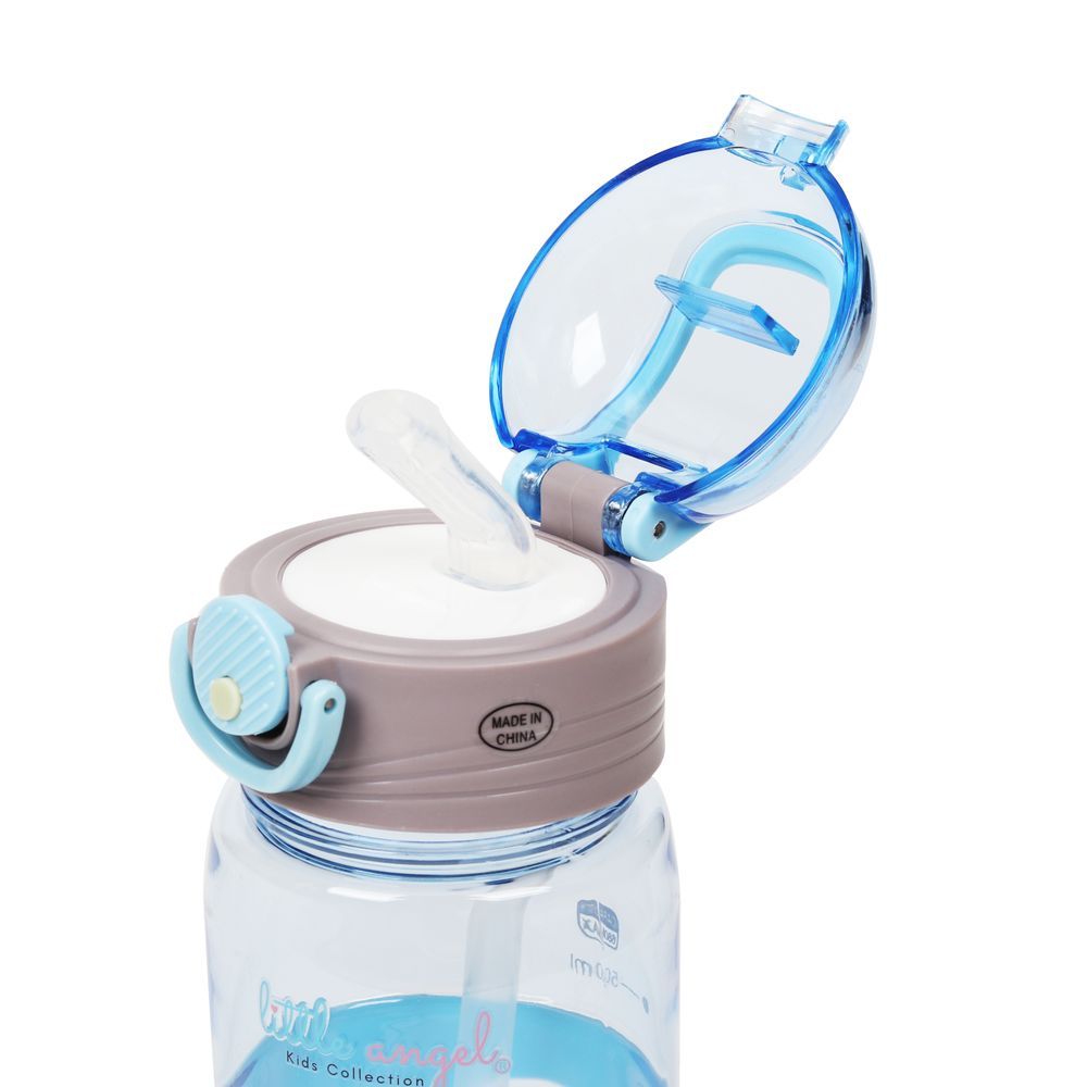 Little Angel - Kids' BPA-Free Water Bottle - Blue - 500 ml