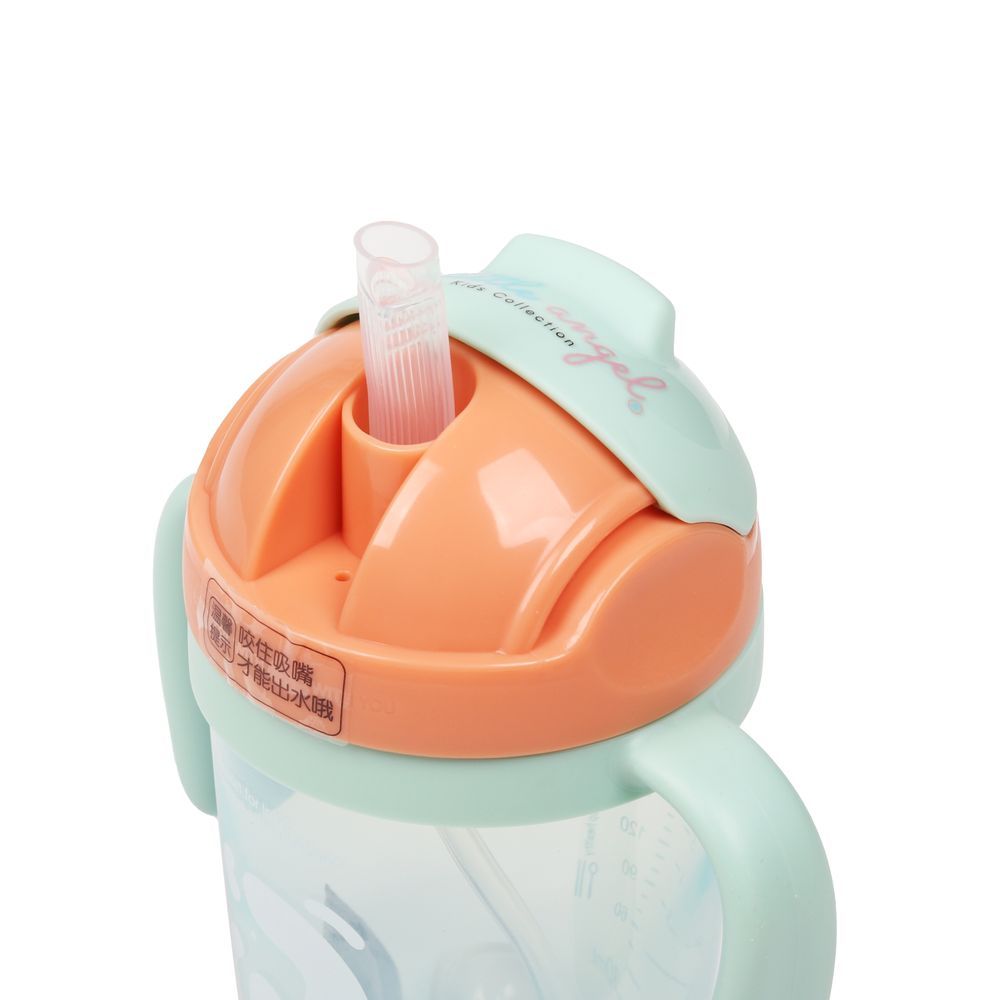 Little Angel - Baby Sippy Cup With Straw 270ml - Green