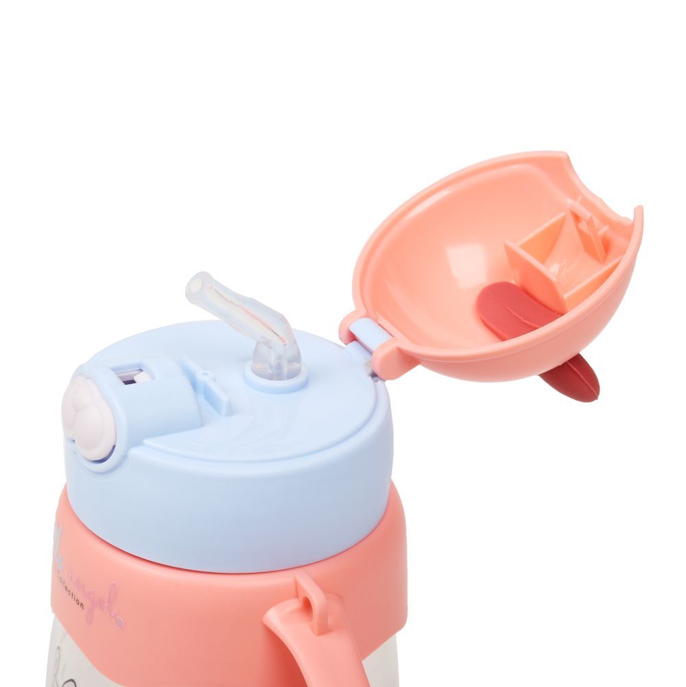 Little Angel - Kids Sippy Cup 250ml Rabbit Design - Orange