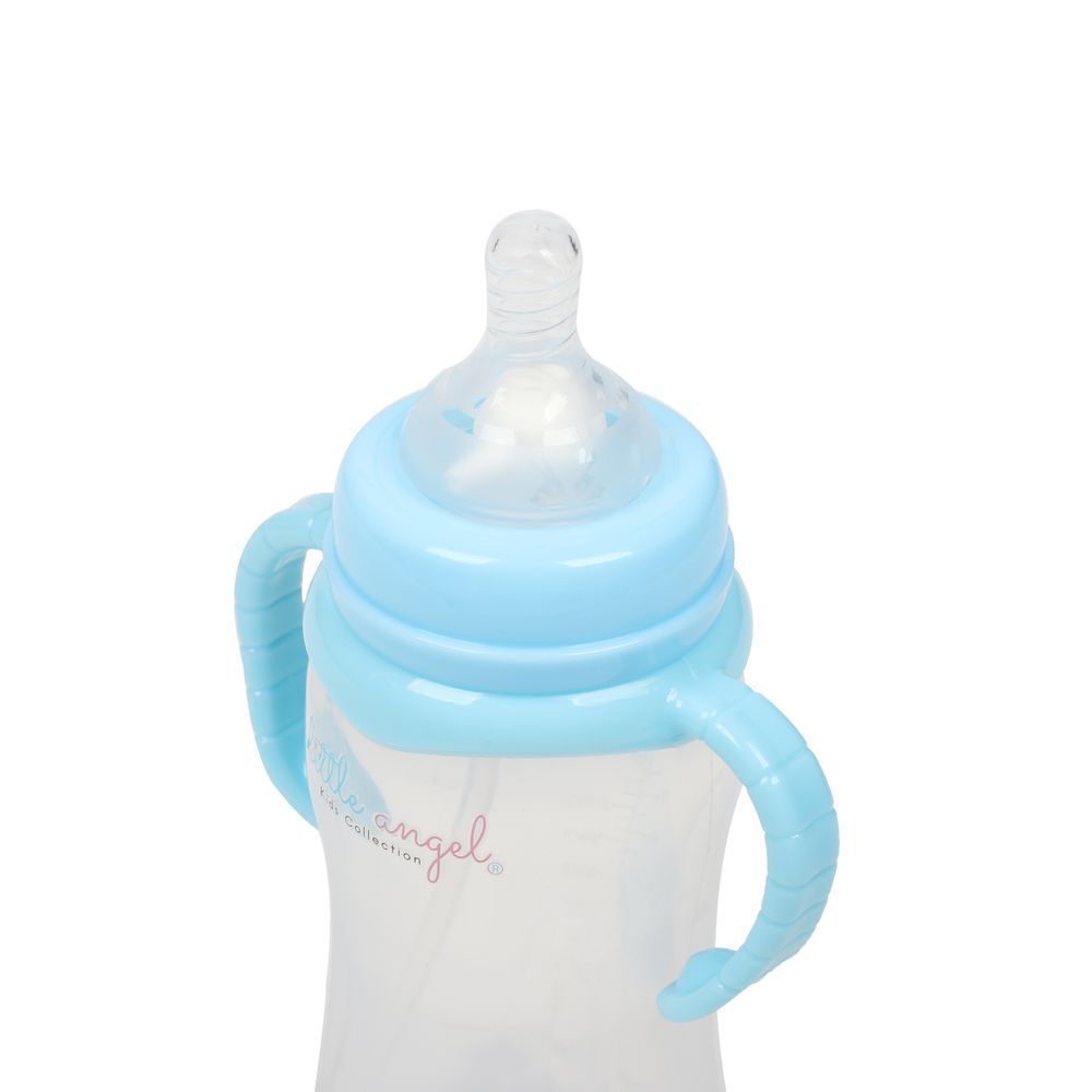 Little Angel - Baby Sippy Cup With Handles 240ml - Blue