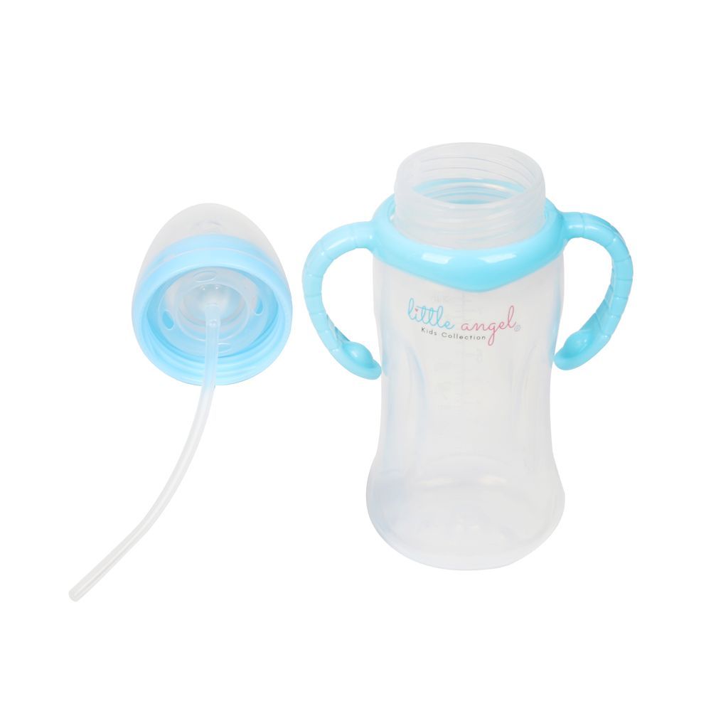 Little Angel - Baby Sippy Cup With Handles 240ml - Blue