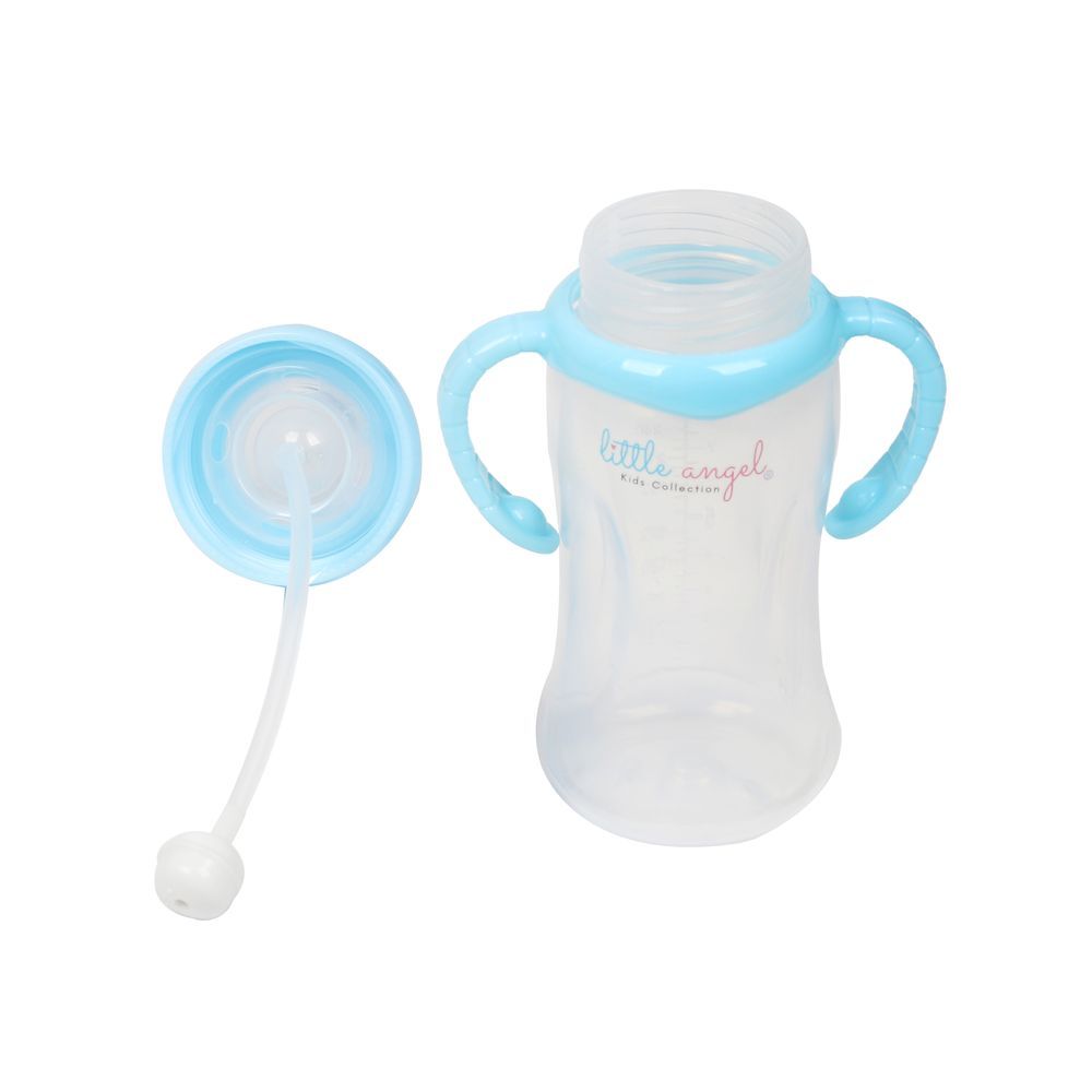 Little Angel - Baby Sippy Cup With Handles 240ml - Blue