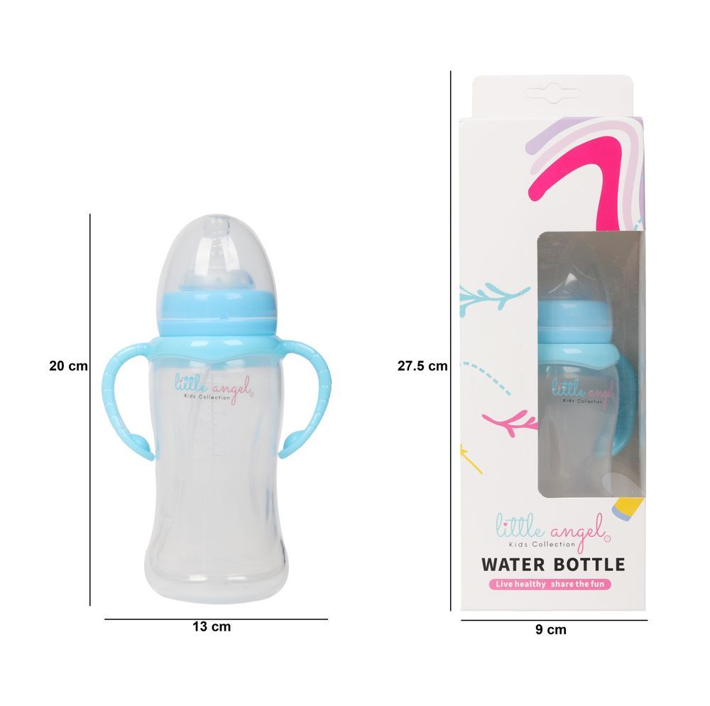 Little Angel - Baby Sippy Cup With Handles 240ml - Blue