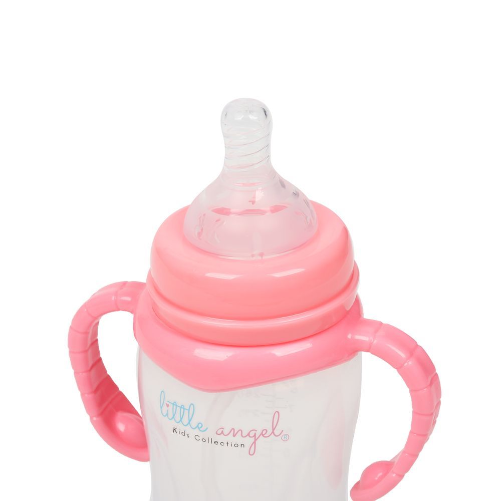 Little Angel - Baby Sippy Cup With Handles 240ml - Pink