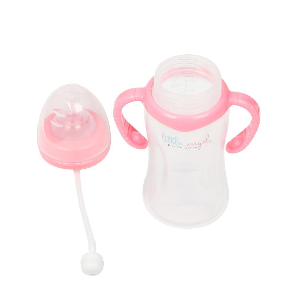 Little Angel - Baby Sippy Cup With Handles 240ml - Pink