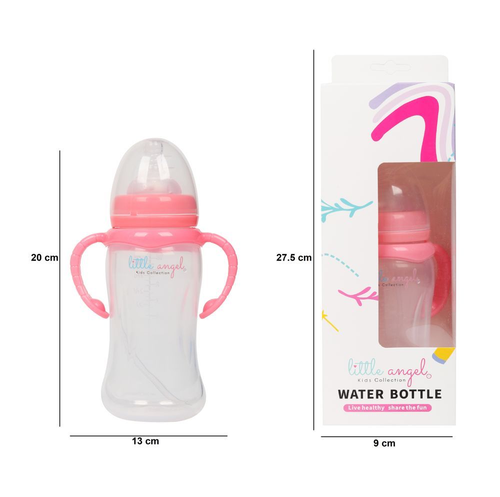 Little Angel - Baby Sippy Cup With Handles 240ml - Pink