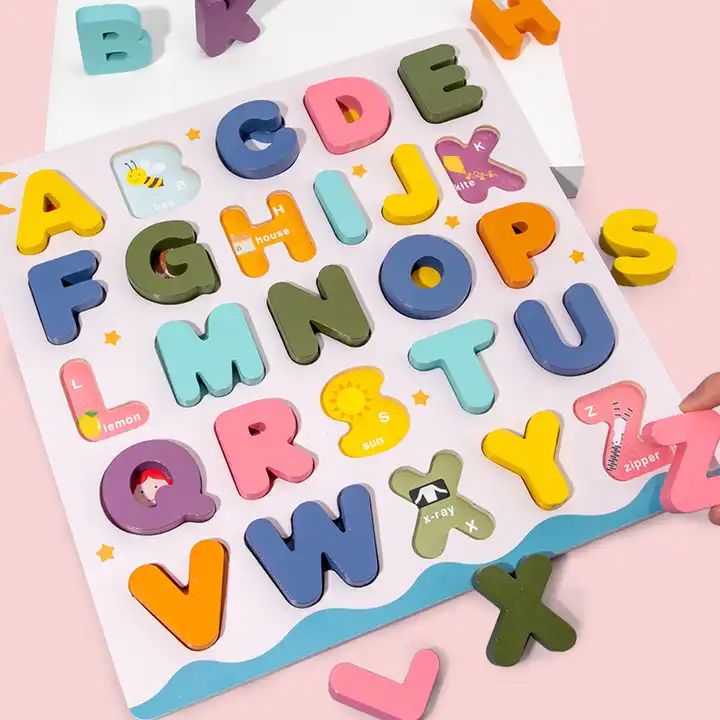 Little Angel - Kids Alphabet Blocks Puzzle Toys