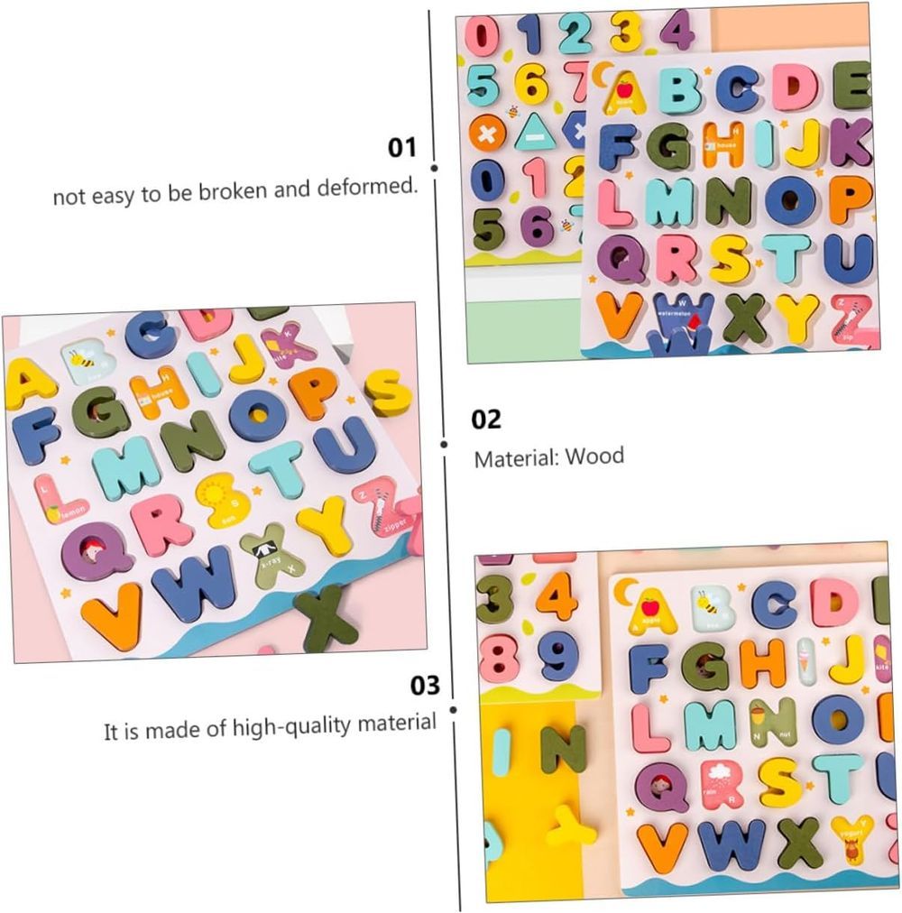 Little Angel - Kids Alphabet Blocks Puzzle Toys