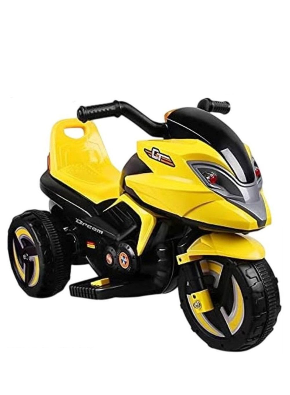 Little Angel - Kids Electric Ride-On Battery Powered Toy Bike - Yellow