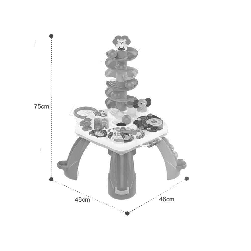 Huanger - Baby Activity Play Table For Toddlers Interactive Learning