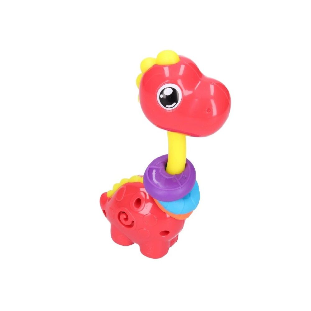 Little Angel - Baby Dinosaur Rattle Toy - Red