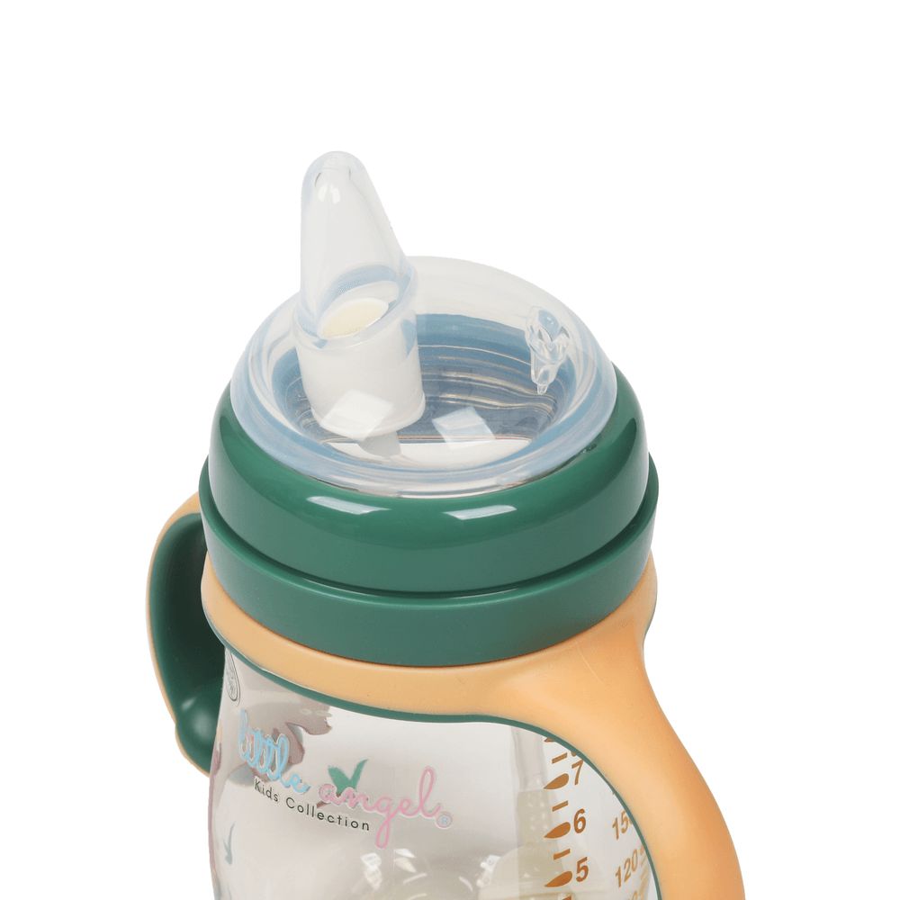 Little Angel - Baby Water Bottle With Straw 240ml - Green