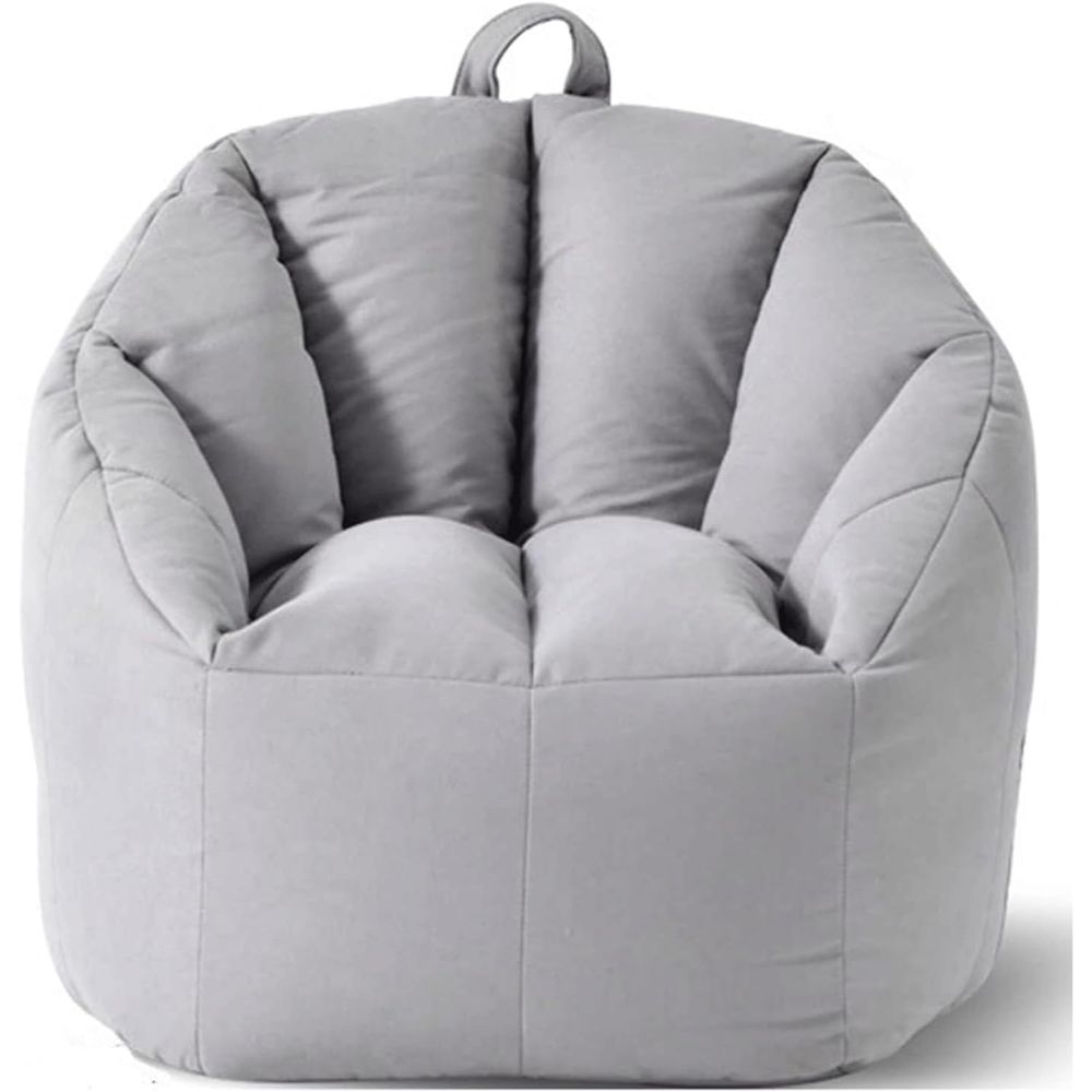 Little Angel - Kids Bean Bag Lounge Lazy Chair - Grey