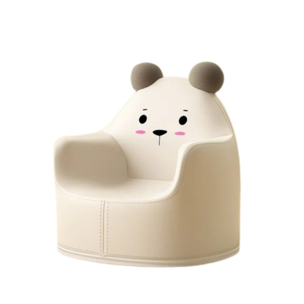 Little Angel - Kids Lounge Pouf Lazy Chair - 57cm - Teddy Bear