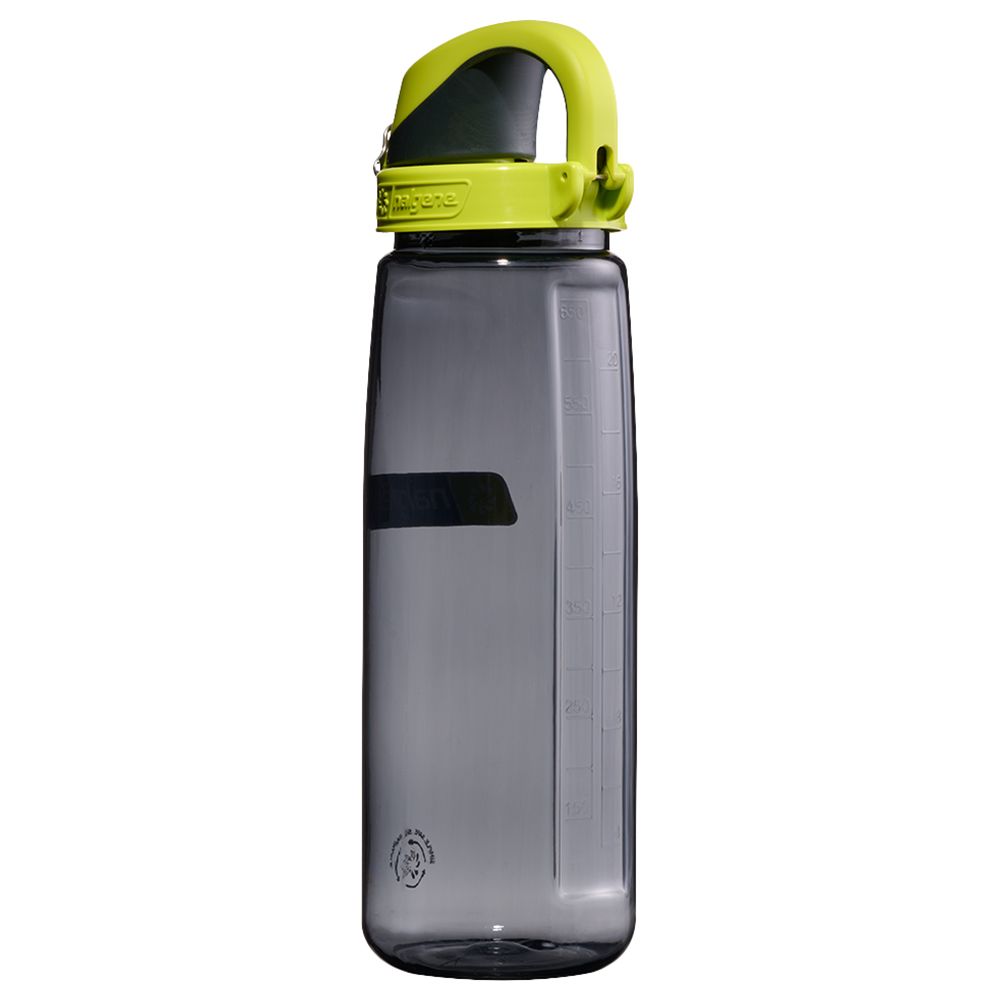 Nalgene - 'On The Fly' Tritan Bottle Charcoal With Lime Spout Sustain 700ml